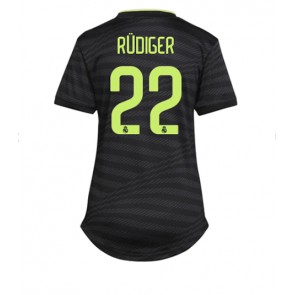 Real Madrid Antonio Rudiger #22 kläder Kvinnor 2022-23 Tredje Tröja Kortärmad